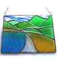Tropical Beach Stained Glass Picture Landscape 002 - Image 6