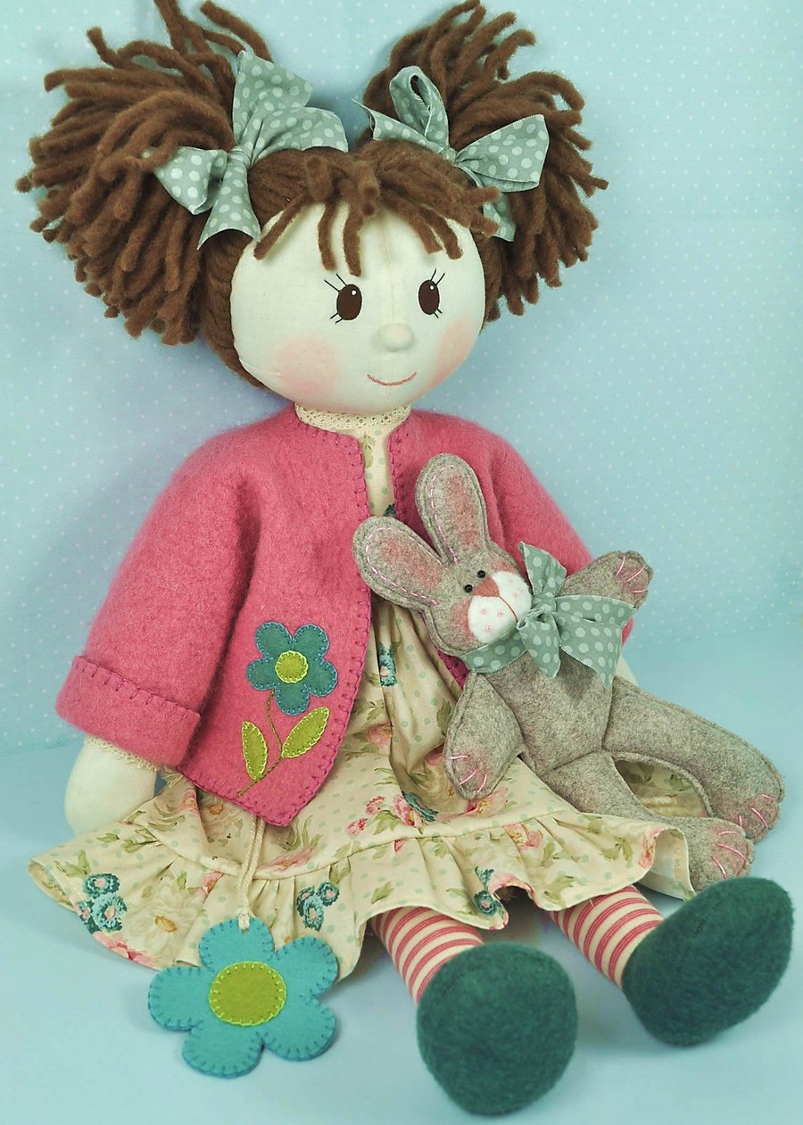 Millie & Rosie Rag Doll Pattern