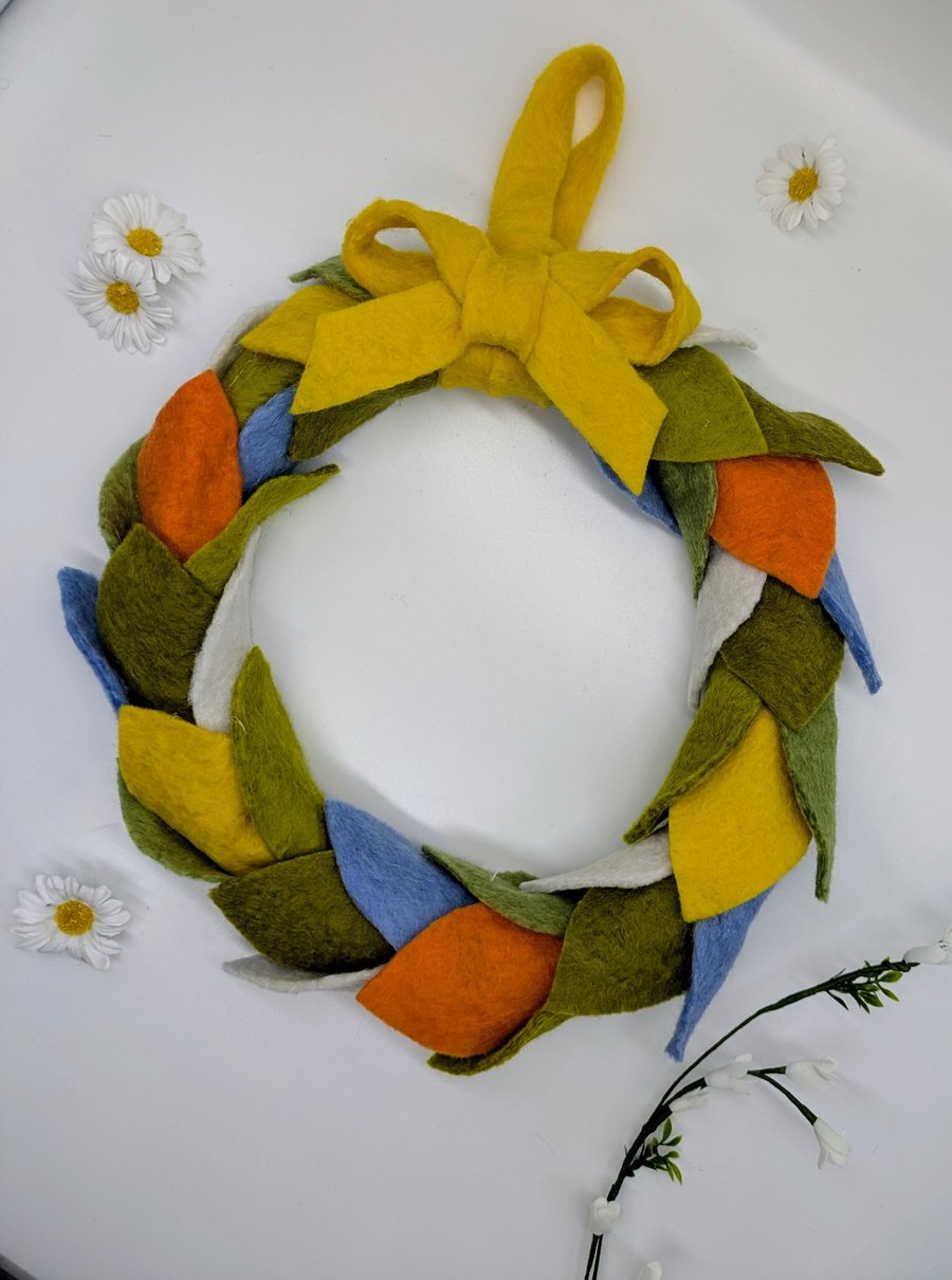 Perfectly imperfect Easter Wreath 