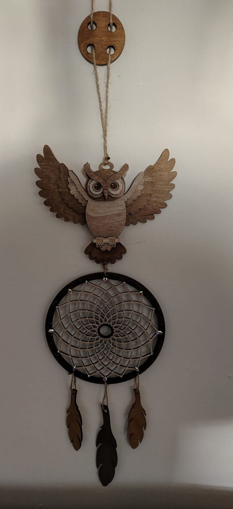 Owl dreamcatcher