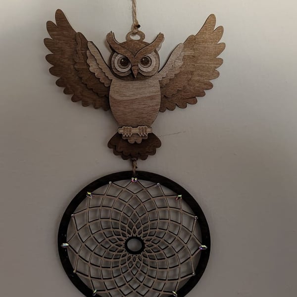 Owl dreamcatcher