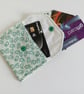 Loyalty card holder, purse, envelope style purse,  popper fastener - Image 1