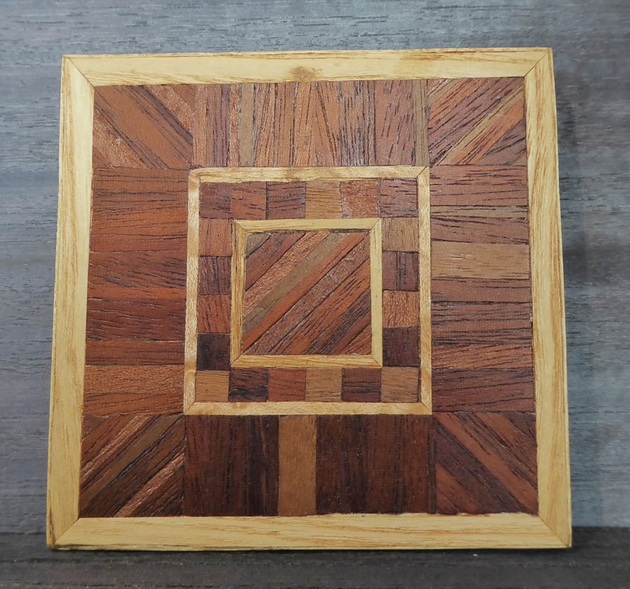 Wood Veneer Coaster