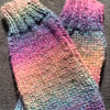 Hand Knitted Sparkly Fingerless Wrist Warmers