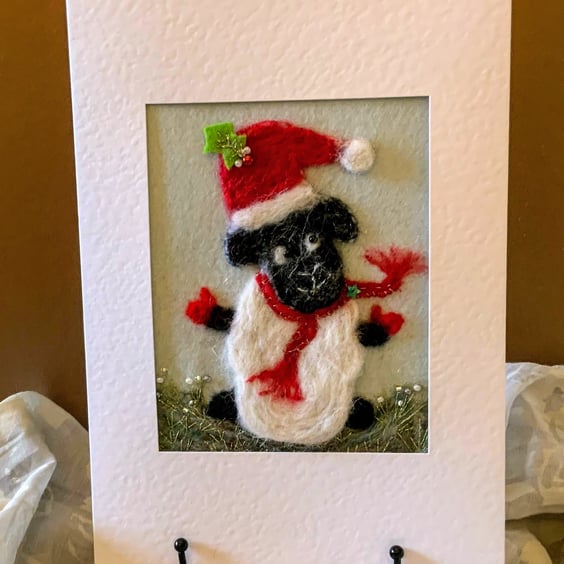 Jolly Sheep Christmas Card