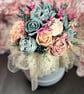 Luxury Flowerbox Candle Gift Set Large Handmade Soy Wax Candle Surprise Her With - Image 2
