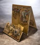 Steampunk Stepper Birthday Card. Steampunk Celebration Card. - Image 2