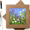 Original Art - Greetings Card "Cottage Garden (Ref No 156)