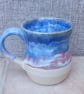 Coffee mug tea cup hand thrown stoneware pottery wheel handmade ceramic 