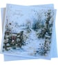 Traditional Winter Christmas Card Set of Six Square Seasonal Greetings Cards - Image 7