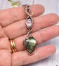 Wire Wrapped Labradorite and Moonstone Necklace - Image 6