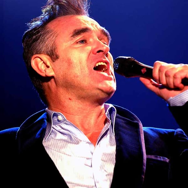 Morrissey Performing Live Reading Rock Festival Photograph Print