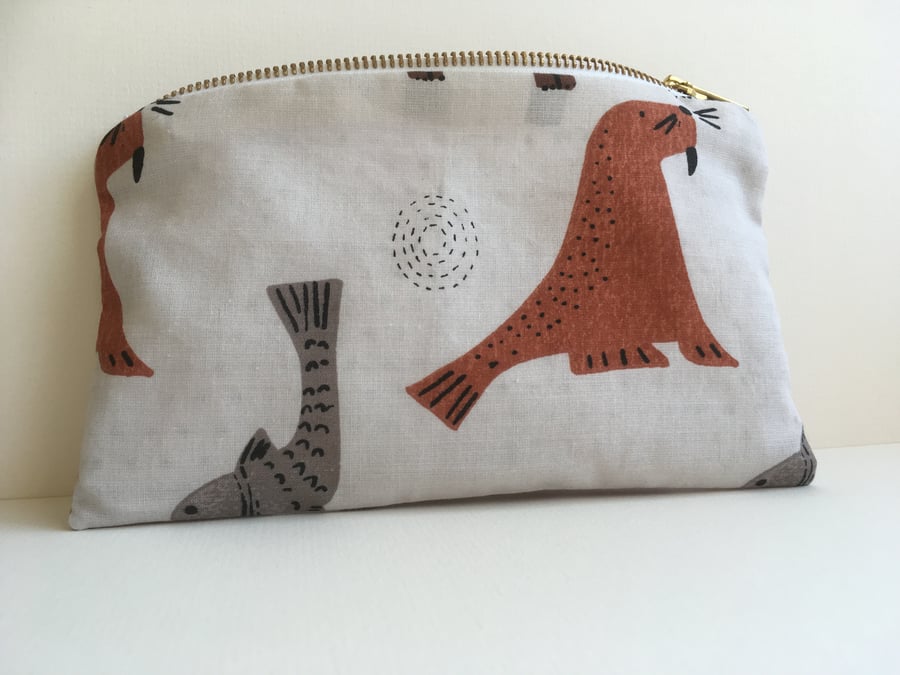 Animal Pencil Case, Make-up bag, Stationery, Animal lover, Gift, School, 