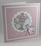Handmade any occasion card - bunny bouquet - Image 5