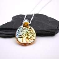 gold tree of life pendant