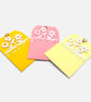 Set of 3 Handmade Birthday Gift Tags with Removable Card Inserts - Image 2