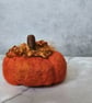 Pumpkin - Needle felted, Large Halloween Décor, Autumn Ornaments, Handmade.