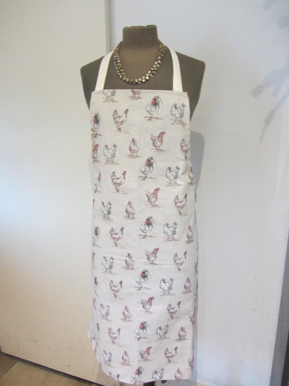 Chicken themed apron