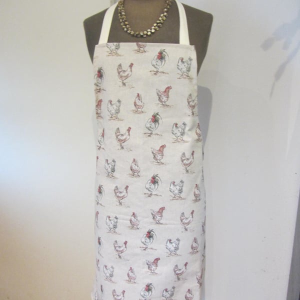 Chicken themed apron