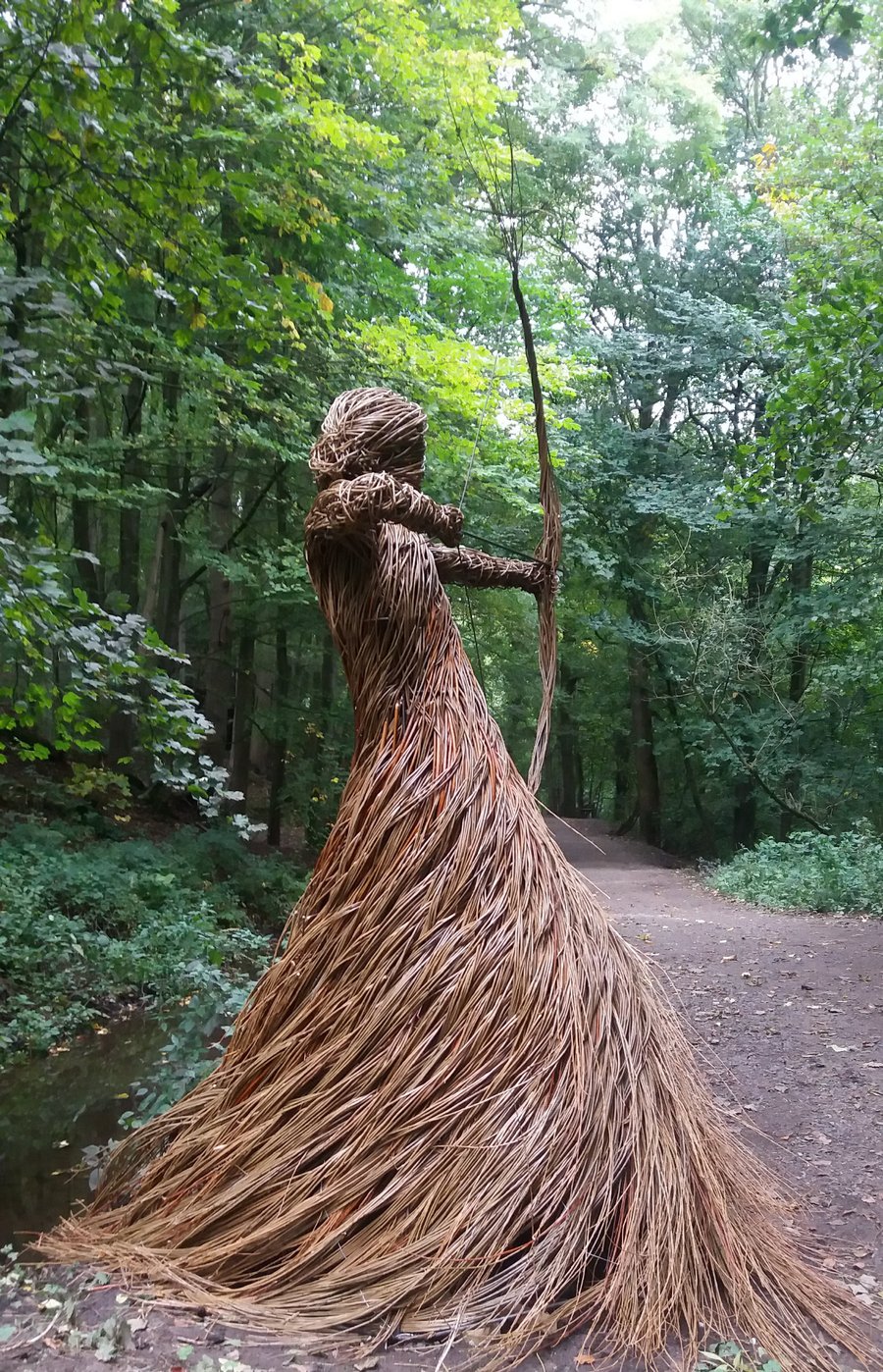 The Spirit of the Medieval Hunter Greetings card