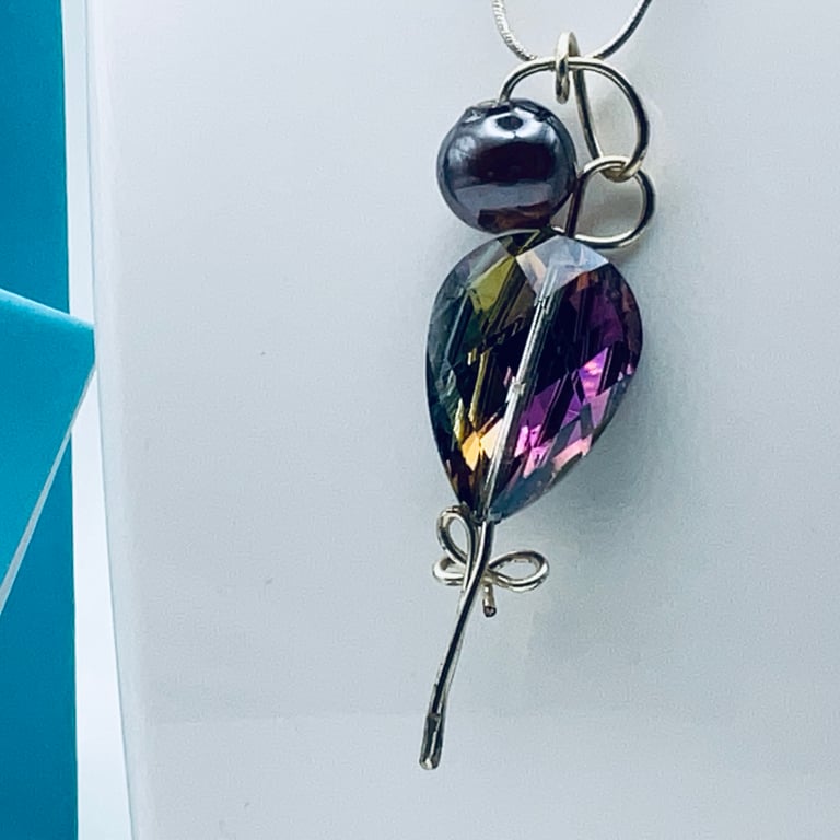 Bargain Preciosa crystal pendant