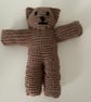 Hand knitted blanket with Teddy in the pocket - Image 4