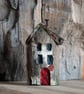 Wonky Driftwood Hoose, Driftwood Art from Scotland No4.
