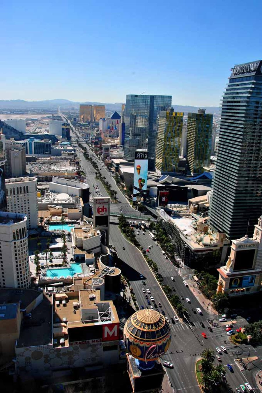 Las Vegas Strip Skyline Cityscape America USA Photograph Print