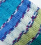 Hand-cranked Knitted Ribbed Wool Socks Size 6 to 7 - Image 3