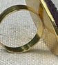 Hot pink glitter gold pattern ring extra large 30x40mm - Image 7
