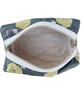 Tree, Bird and Heart design zipped wash bag - makeup bag - Image 3