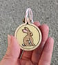 Hare Mini Embroidery Hoop Hanging Decoration  - Image 1