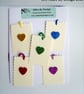 Glitter Heart Gift Tags ( Pack of Five ) - Image 5