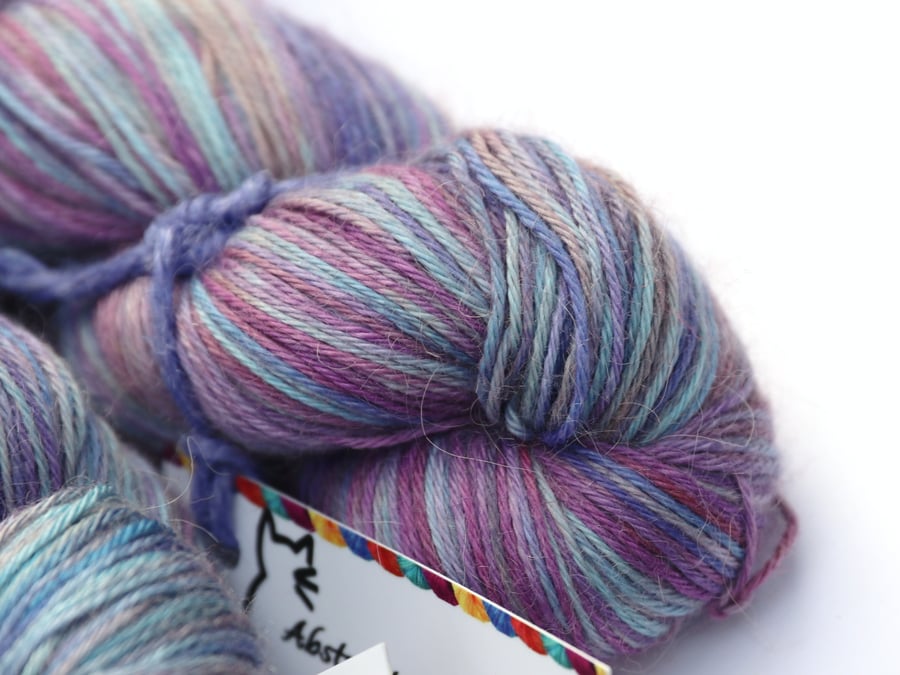 SALE: Iridescence - Silky baby alpaca 4 ply yarn