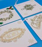 Set of 4 Luxury gift tags, Handmade - Image 4