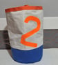 Coastal Storage Solution - Laundry Basket - Handmade Sailcloth Storage Bucket