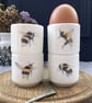 bone china bee eggcups  - Image 2