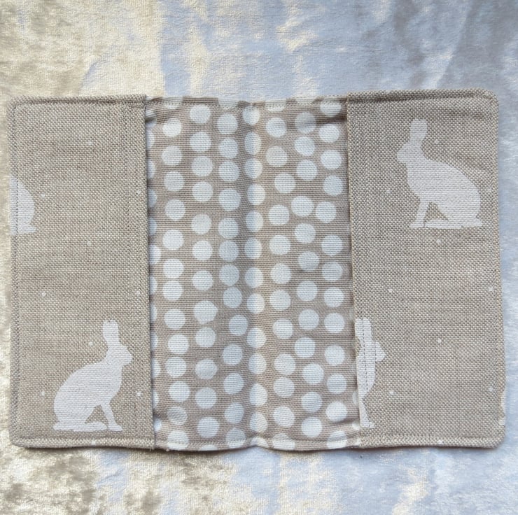 Passport sleeve. Rabbit design. Passport cover. - Folksy