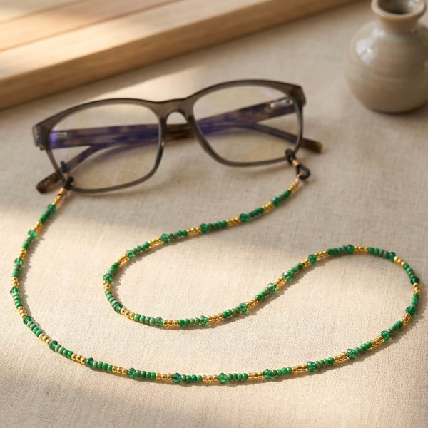 Handmade Seed Bead Glasses Chain