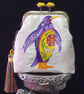 Flower Power Penguin Coin Purse 