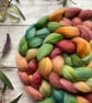 Kent Romney Spinning fibre 100g Christmas Pippin - Image 1