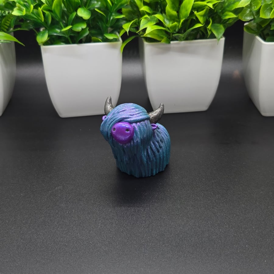 Colorful Highland Coo