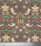 William Morris Water Resistant Tablecloths 100 x 145cm Strawberry Thief Crimson - Image 3