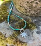 Sterling silver and turquoise Necklace