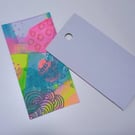 Set of Hand Painted Original Gift Tags
