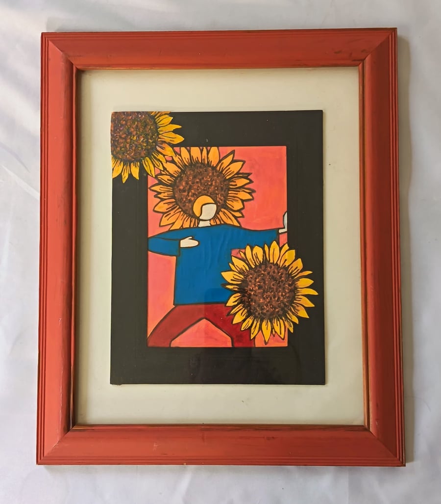 Shoot The Arrow Qigong framed print