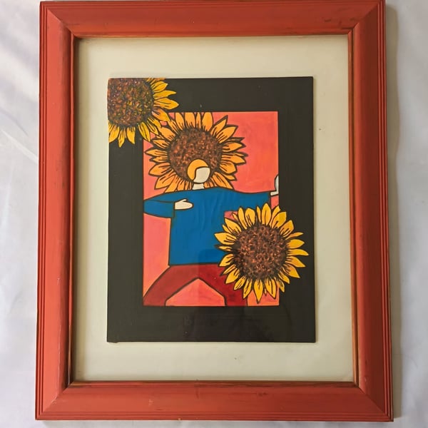 Shoot The Arrow Qigong framed print