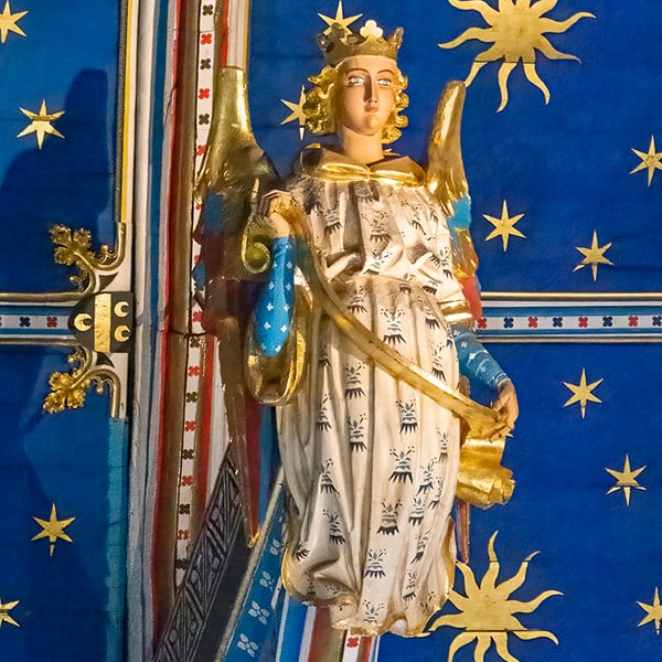 Carlisle Cathedral, Angel 1 print