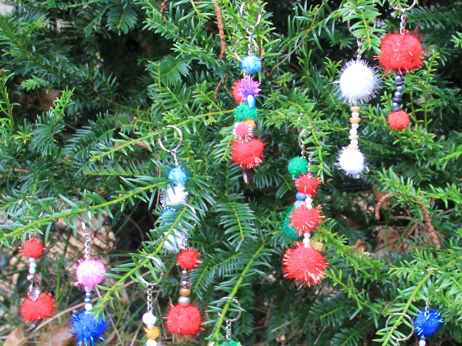 Sparkly Squishy Key Ring