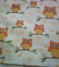 Cream Child's Apron with Owls - Image 3